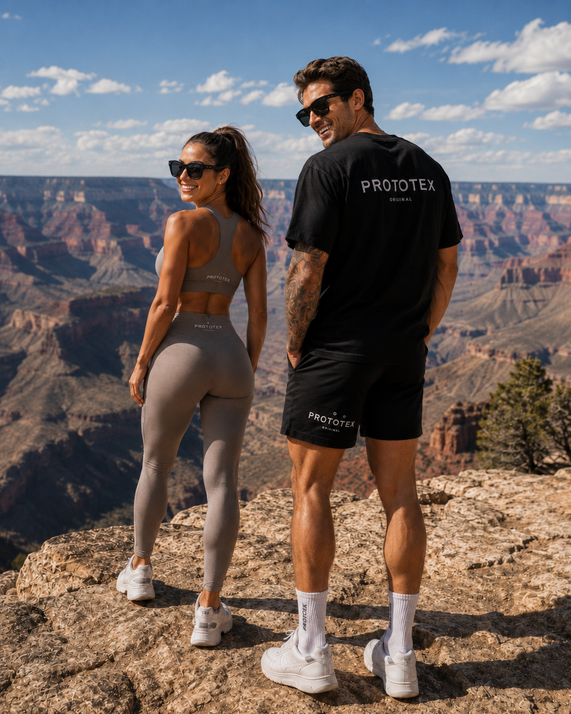 Sport – Sportswear in der Natur