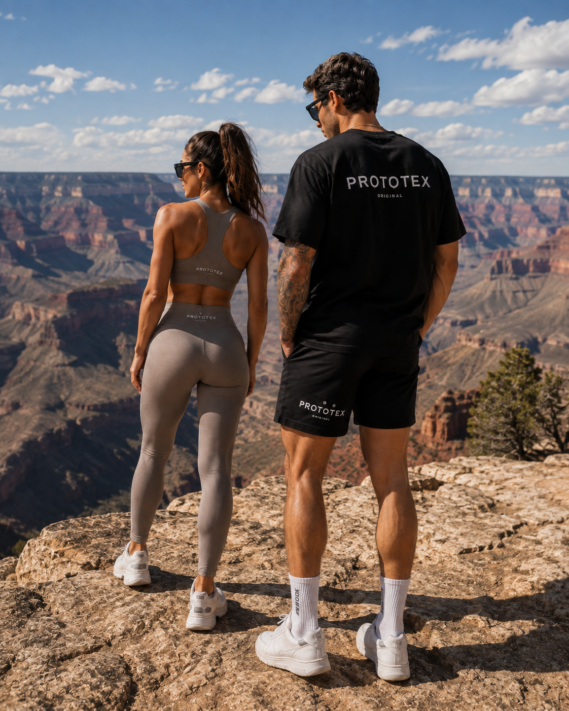 Sport – Sportbekleidung und Drink